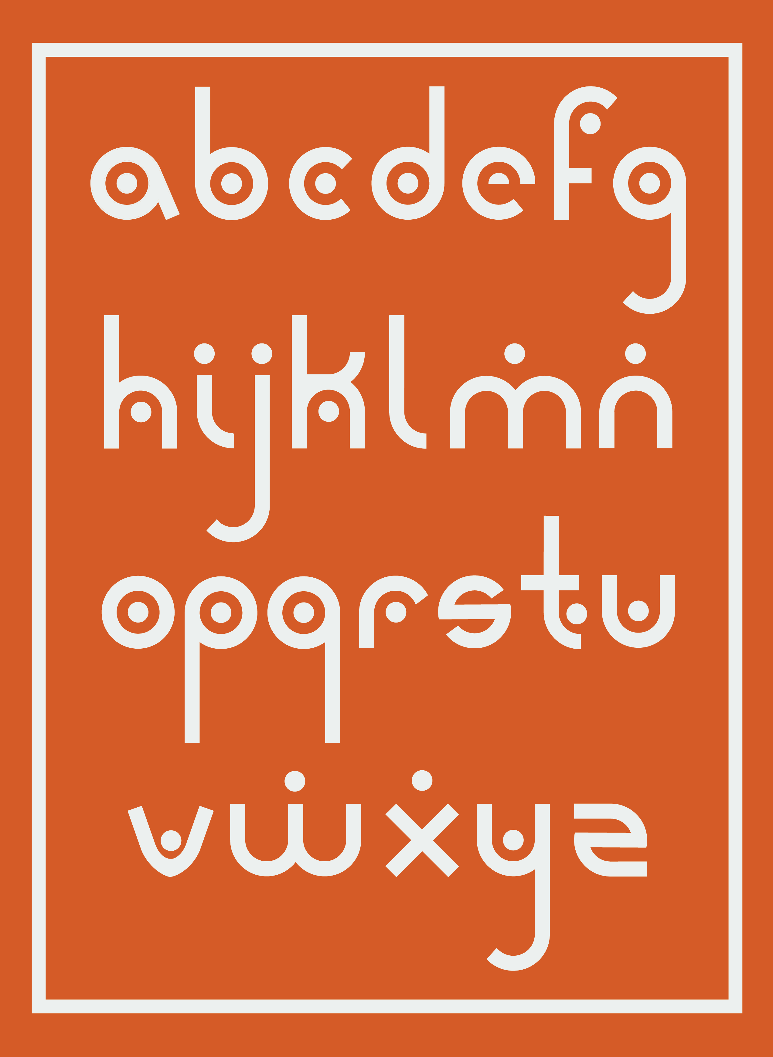 Typeface red